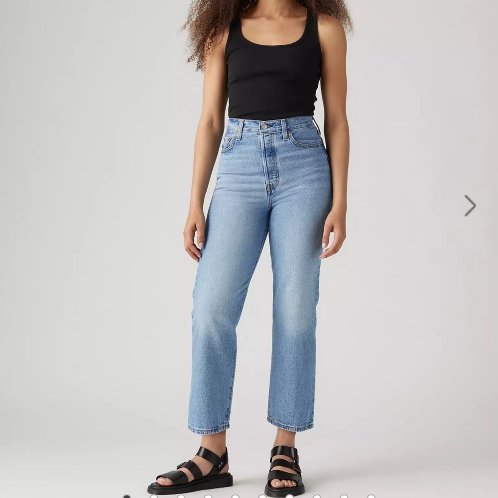Levi’s Ribcage Straight Ankle Women’s Jeans Size 25W27L